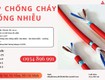 Cáp Chống Cháy Chống Nhiễu 2 Lõi   Phân Phối TP.HCM, Bình Dương, Đồng Nai  ...