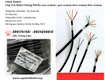 Cáp tín hiệu chống nhiễu 2x0.22/4x0.22/6x0.22/8x0.22   Shield Alarm Cable 