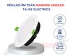 đèn led âm trần diamond kingled tại ge electrics 