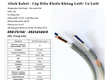 Cáp điều khiển 2 lõi sẵn hàng thanh hóa, nghệ an, hà tĩnh, quảng bình,...