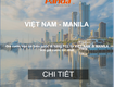 Giá cước vận chuyển hàng từ việt nam đi manila, philippin 