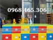 Tủ nhựa đựng balo cặp mầm non 