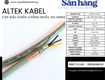 Cáp điều khiển Sh 500 3x1.0 chống nhiễu Altek Kabel sẵn Đà Nẵng, Hà Nội, Sài Gòn 