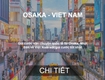 Cước Vận Chuyển Hàng Hóa Từ Osaka, Nhật Bản Về Việt Nam 