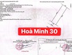 Chào bán lô đất đẹp, sát góc ngã 4   đường hoà minh 30  a1 phương...