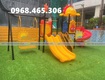 Cầu trượt mầm non liên hoàn, cầu trượt xích đu trẻ em 