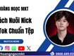 Phần Mềm Nuôi Nick Chuẩn Tệp 