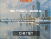 Cước vận chuyển hàng hóa từ hải phòng đi manila 