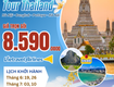 Tour Thái Lan 5n4đ   8.590k Bay Vietravel Airlines 