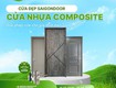 Cửa nhựa composite tại saigondoor 