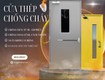 Cửa thép chống cháy, bền bỉ vượt thời gian 