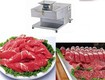 Máy thái thịt bò sống jz   lưỡi dao sắc 