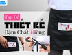 Tạp dề thiết kế   Đậm chất riêng 