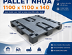 Pallet nhựa   giải pháp kê hàng sạch và bền 