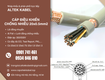 Cáp điều khiển chống nhiễu 20x0.5 altek kabel sẵn hà nội, hưng yên, bắc giang...