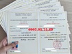 Chứng Chỉ NGHIỆP VỤ BẢO MẪU  