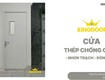 Cửa Thép Chống Cháy Tại Nhơn Trạch, Đồng Nai   Chuẩn PCCC 