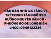 Chính chủ cần bán nhà 3.5 tầng ngõ 390 đường nguyễn văn cừ   phường bồ đề...