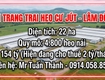 Bán trang trại heo 22 ha 4.800 heo nái  cư jut,  đăk nông. đang cho thuê...