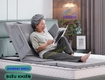 Tựa lưng điều khiển điện SHINDAI giúp nâng lưng tự động chỉ bằng một nút bấm 