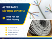 Cáp mạng không chống nhiễu UTP CAT5e giá tốt cho camera và internet 