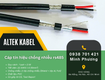 Cáp tín hiệu RS485 1 Pair 22AWG truyền dữ liệu ổn định Bình Định, Huế, Quảng Bình 