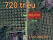 Bán thu hồi vốn lô đất thổ gần kcn phú ngãi trị giá 720 triệu 