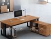 Bàn GIám Đốc MDF Thiết Kế Chân Sắt Kèm Tủ Phụ Hiện Đại Chắc Chắn 