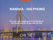 Cước vận chuyển hàng hóa từ nansha về hải phòng