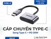 Cáp chuyển type c sang type c ugreen 
