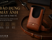 Bao Đựng Máy Ảnh Da Cao Cấp   Bảo Vệ Thiết Bị Theo Phong Cách Tinh Tế...