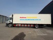 Xe tải thùng container, mui bạt, dài 9m9 4x2 dongfeng x3   180hp ...