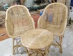 Bàn ghế mây tre đan phòng ngủ