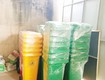 Thùng đựng rác 120 lít phù hợp thu gom rác bệnh viện , trường học...