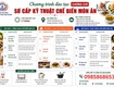 Khóa học kĩ thuật chế biến món ăn