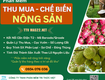 Phần mềm quản lý kinh doanh nông sản 