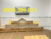 Kệ tủ gỗ trẻ em mầm non, kệ gỗ montessori cho lớp mầm non 