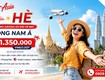 Bay đông nam á hè 2026 cùng airasia giá cực tốt 
