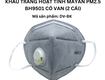 Khẩu trang than hoạt tính mayan pm2.5 bh9501 có van  2 cái  ...