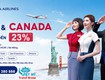 Săn vé china airlines giá tốt đi bắc mỹ mùa cuối năm 