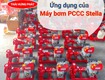 Ứng dụng của các dòng máy bơm phòng cháy chữa cháy Stella 