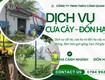 Chăm sóc cây xanh   cắt tỉa cây cảnh   cắt cỏ KCN Biên Hòa, Đồng...