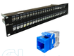 Phân phối patch panel 48 cổng cat6 utp 2u mã act 48s2u, act jk28 c6...