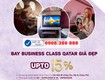 đặt vé business class qatar airways giảm đến 15 