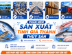 Phần mềm kế toán, tính giá thành chế biến thủy hải sản 