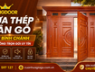 Cửa Thép Vân Gỗ Tại Bình Chánh   Thi Công Trọn Gói Uy Tín 