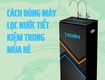 Máy lọc nước ro cao cấp tiện lợi tiết kiệm điện 