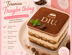 Bánh tiramisu hương vị ngọt ngào khó cưỡng