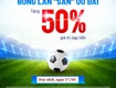 Hòa nhịp bóng lăn   MobiFone tặng ngay 50 nạp tiền 