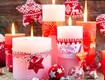 Nến decor noel đẹp giúp không gian thêm ấm áp